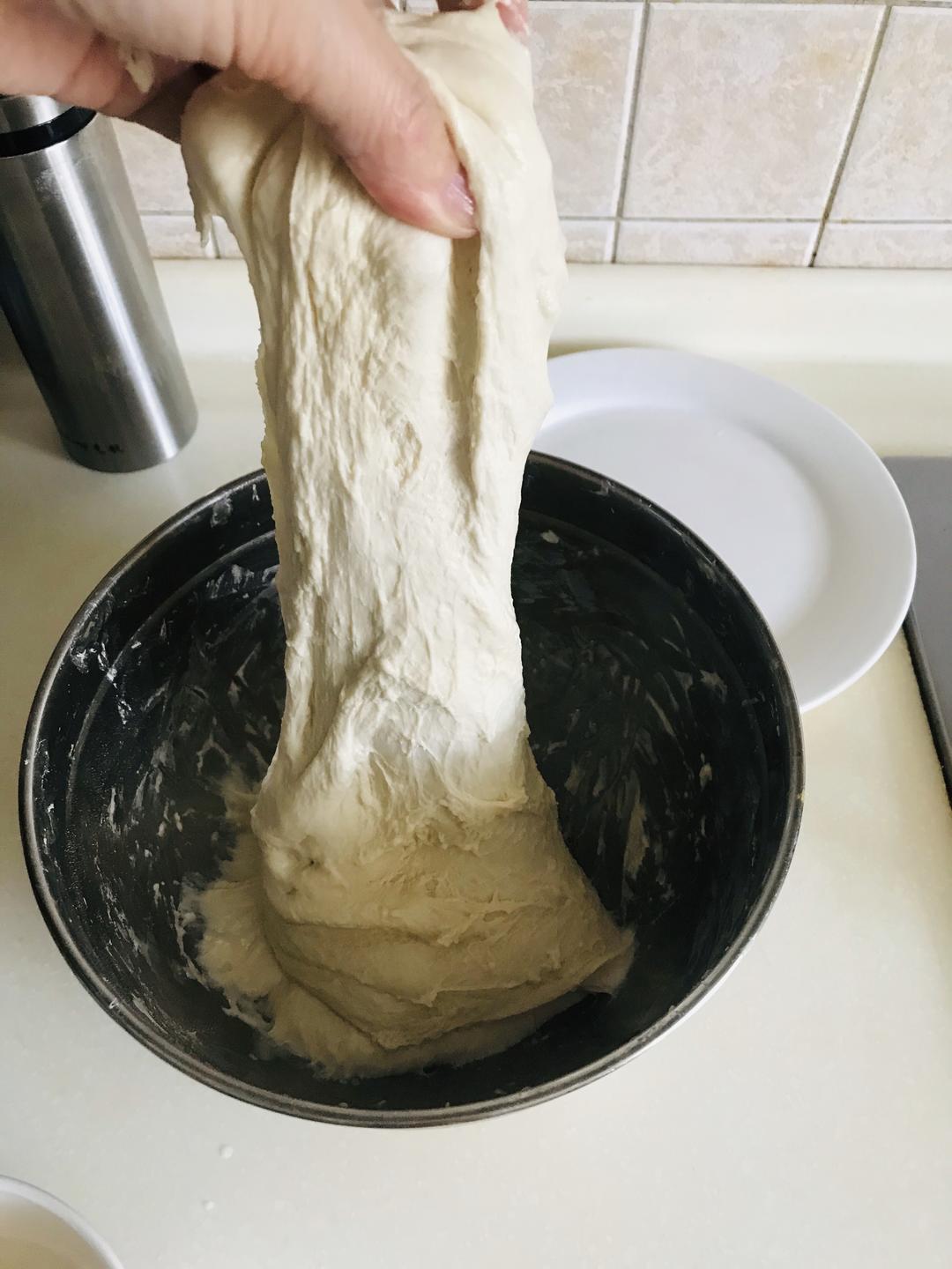 纯奶手撕吐司的做法 步骤1