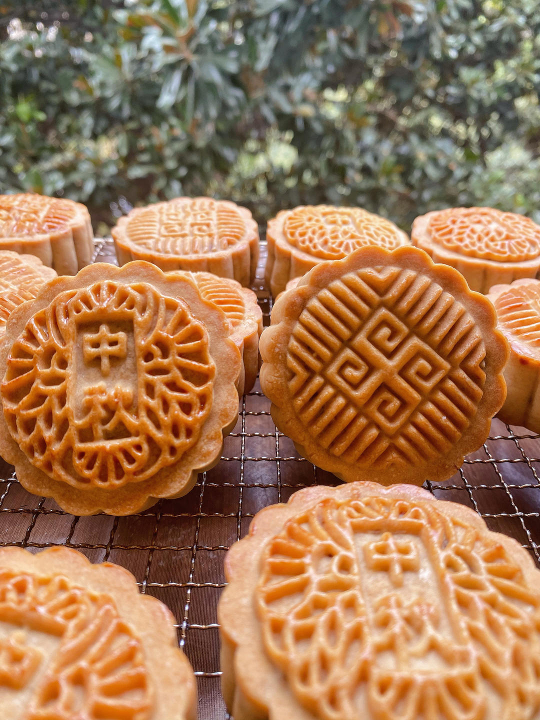 广式月饼—蛋黄芝麻月饼