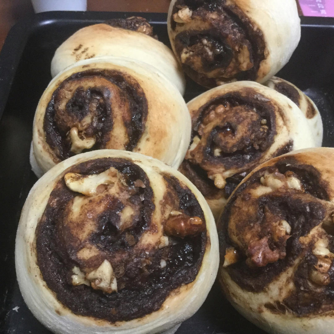 肉桂核桃卷