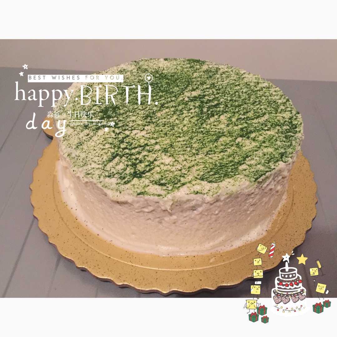 抹茶红豆蛋糕卷