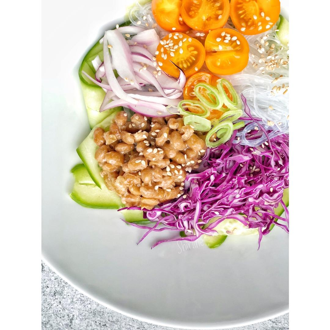 和风纳豆沙拉Natto Salad