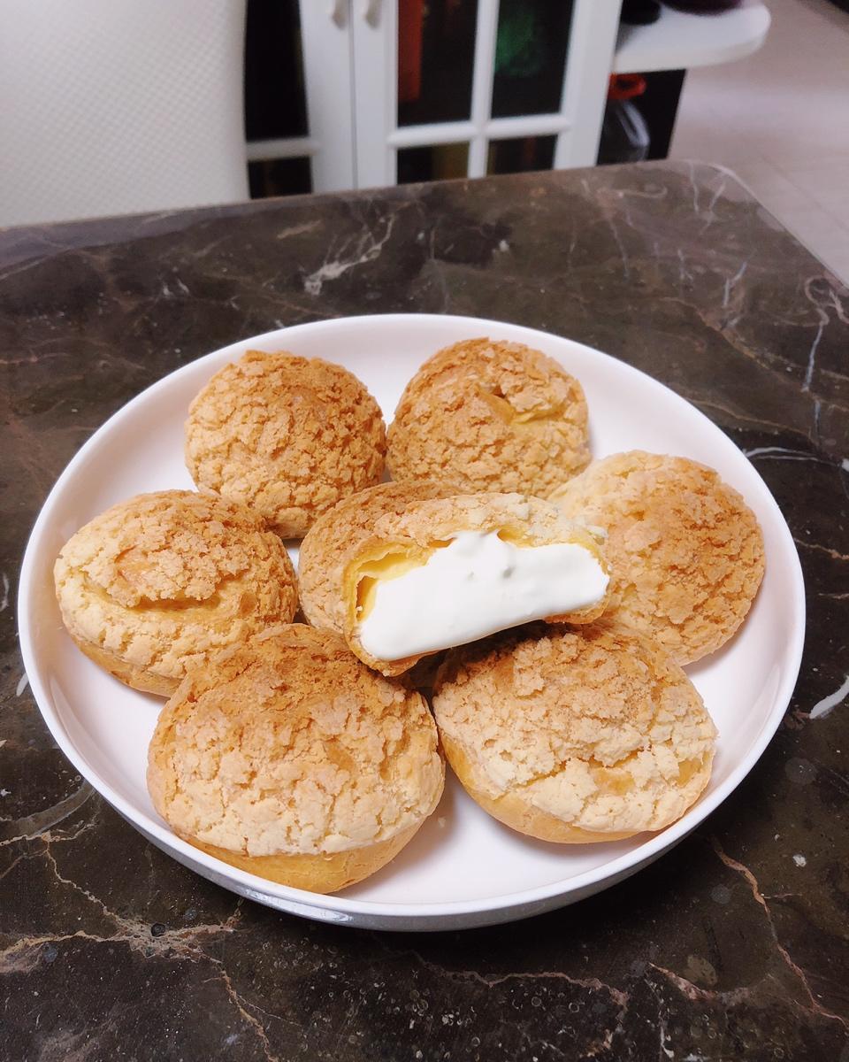 十分美味的酥皮泡芙