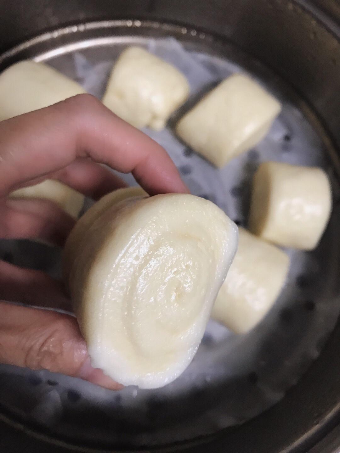 100%中种奶香馒头