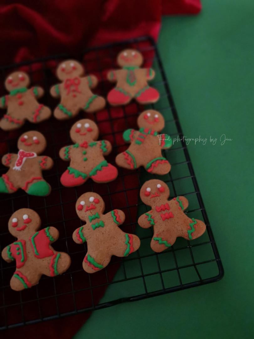 【圣诞】法式姜饼人饼干~姜糖饼干