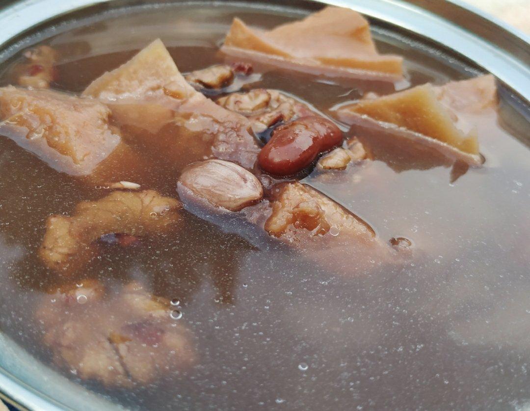 榴莲壳煲素汤