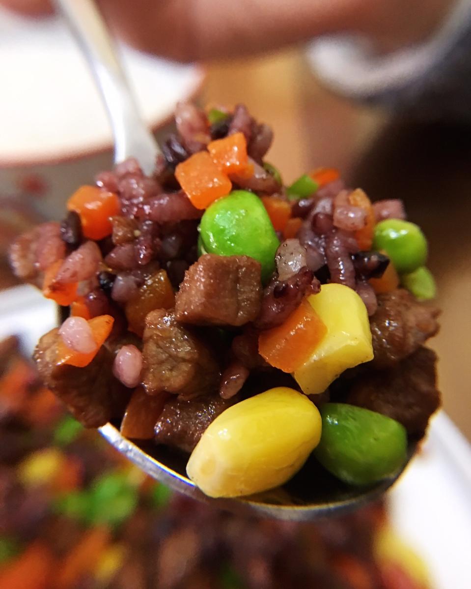 牛肉炒米饭