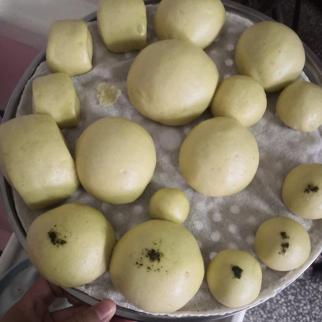 非常简单的健康养胃杂粮馒头(紫薯 南瓜 黑米)