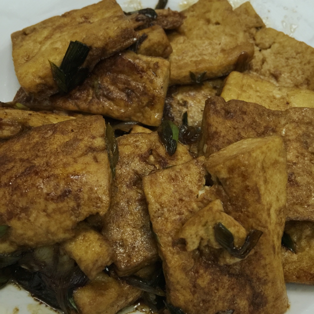 大葱烧豆腐