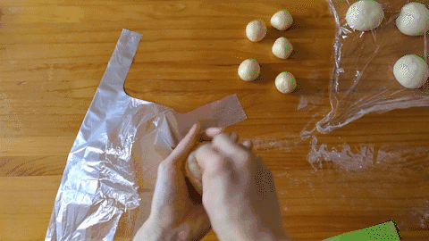 纯奶手撕吐司的做法 步骤1