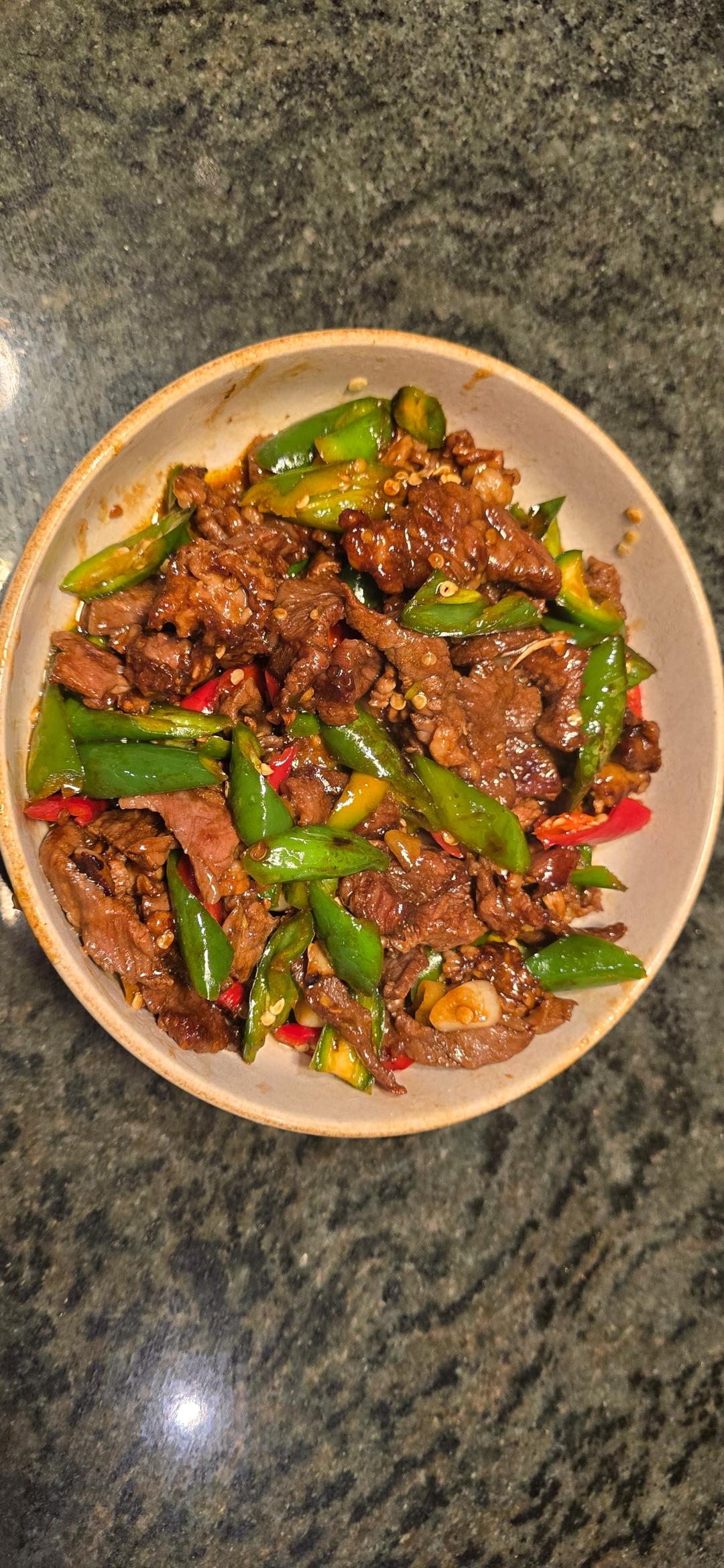 辣椒炒牛肉