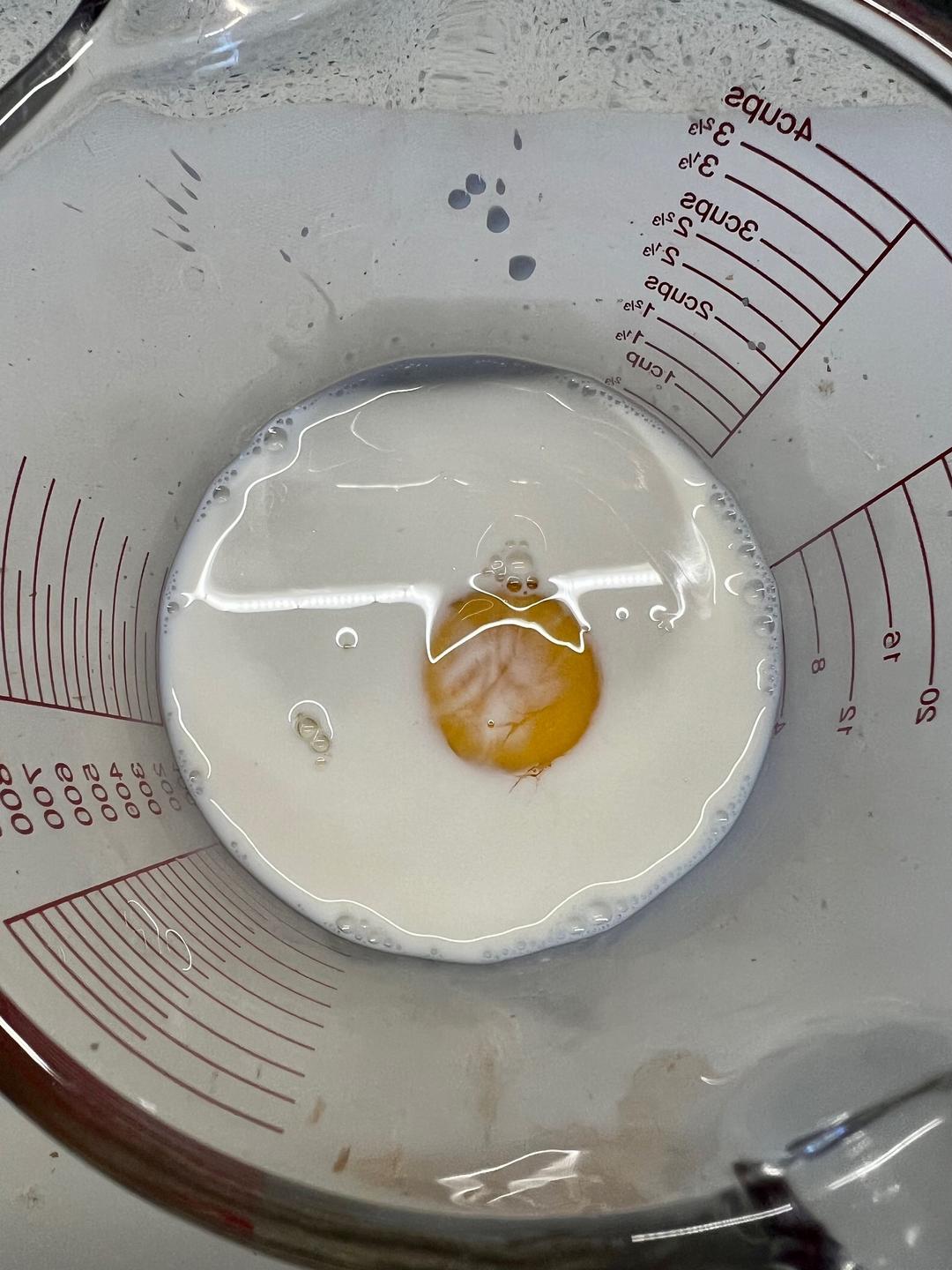 纯奶手撕吐司的做法 步骤1