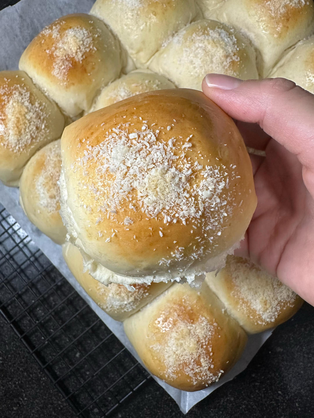 纯奶手撕吐司的做法 步骤1