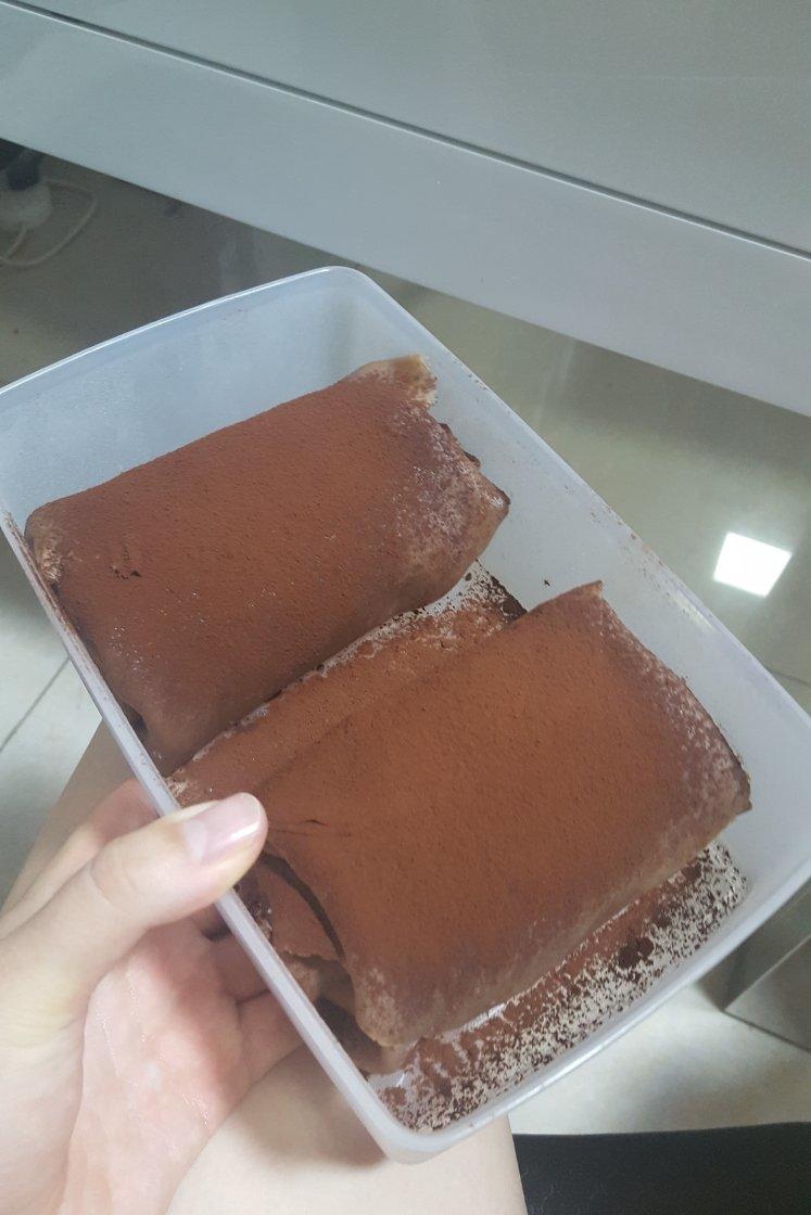 网红食谱│抹茶毛巾卷