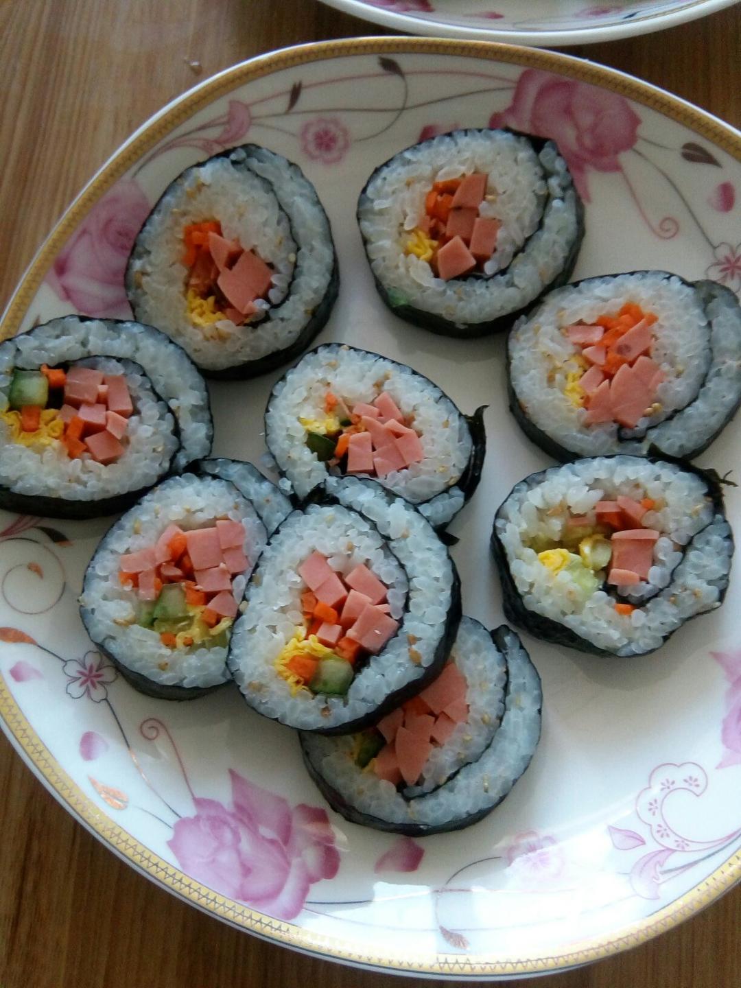 简单的紫菜包饭