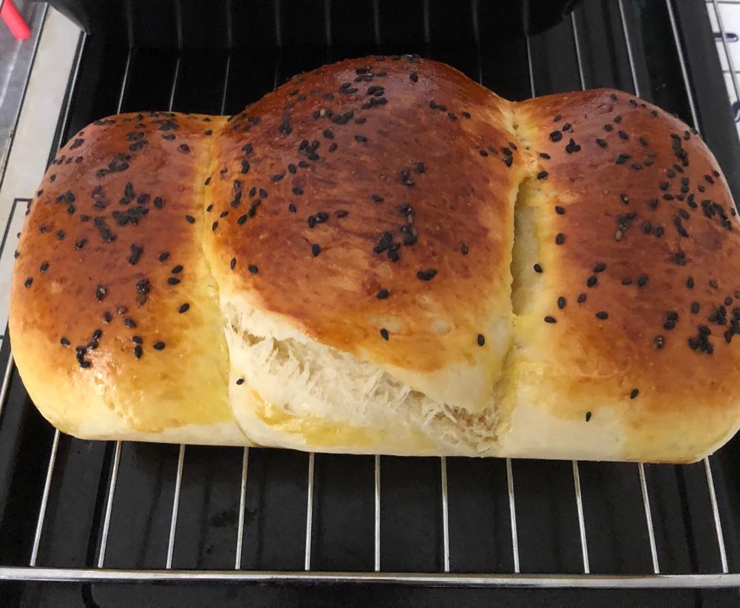 烤面包(面包机+烤箱做吐司)