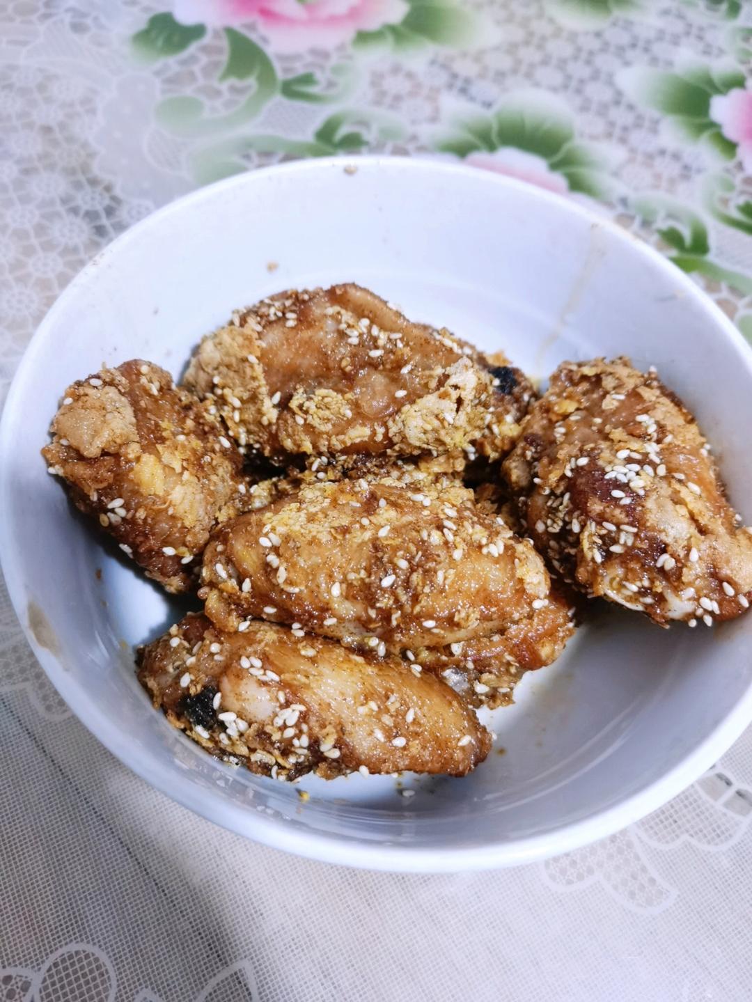 ㊙️外酥里嫩❗️好吃到舔手指的香辣脆皮鸡翅