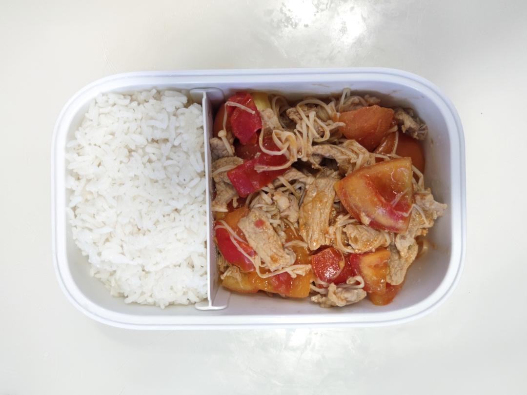 我的便当类-排骨闷饭