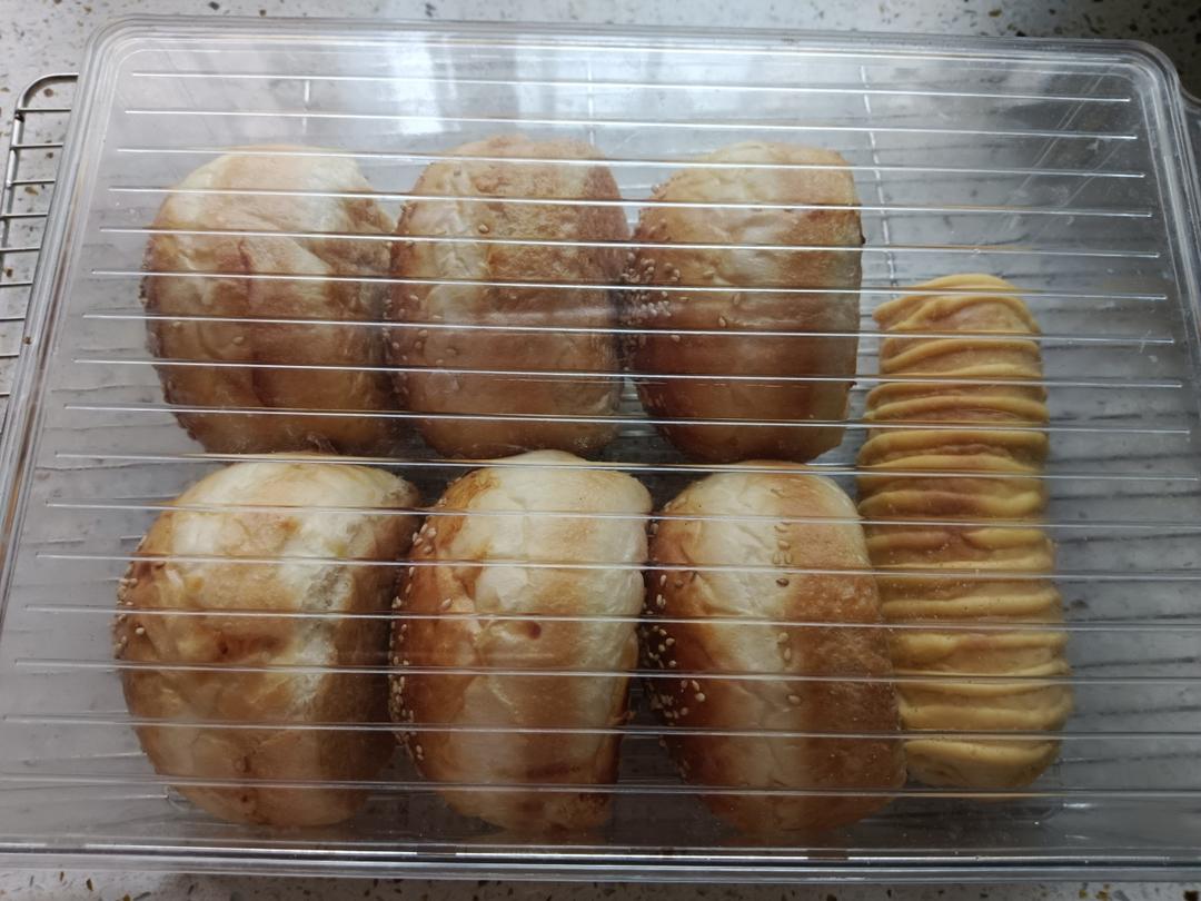 松软汉堡包胚