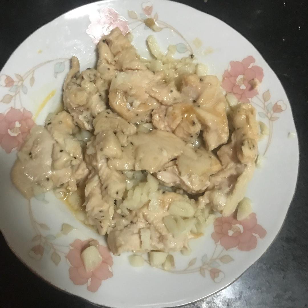 蒜蓉蒸鸡胸（鸡腿）