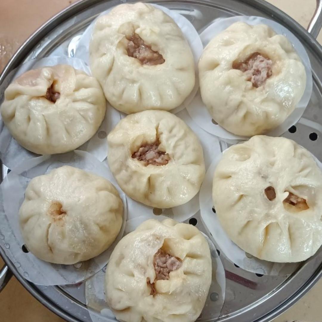 大葱牛肉包子