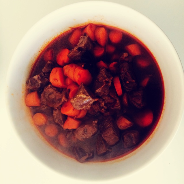 胡萝卜土豆烧牛腩