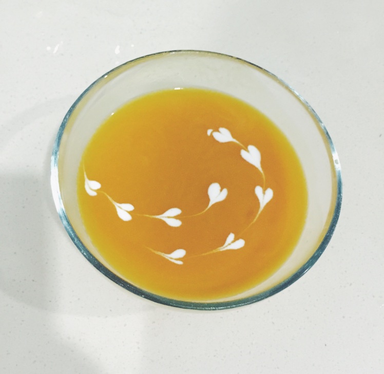 超简单奶油拉花