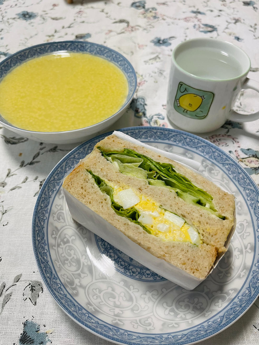 慢蜗牛家的高三娃早餐记录