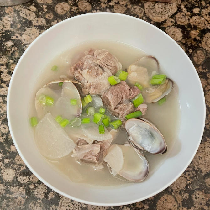 韩式清炖牛尾汤