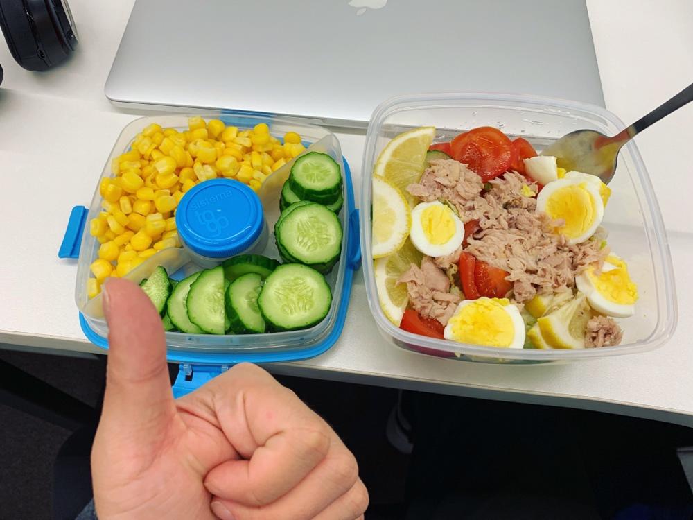 鲜蔬金枪鱼沙拉