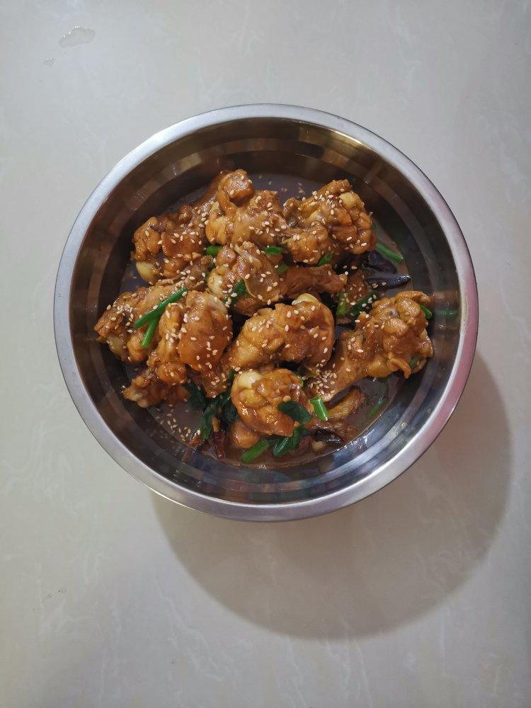 辣辣蚝油焖鸡腿