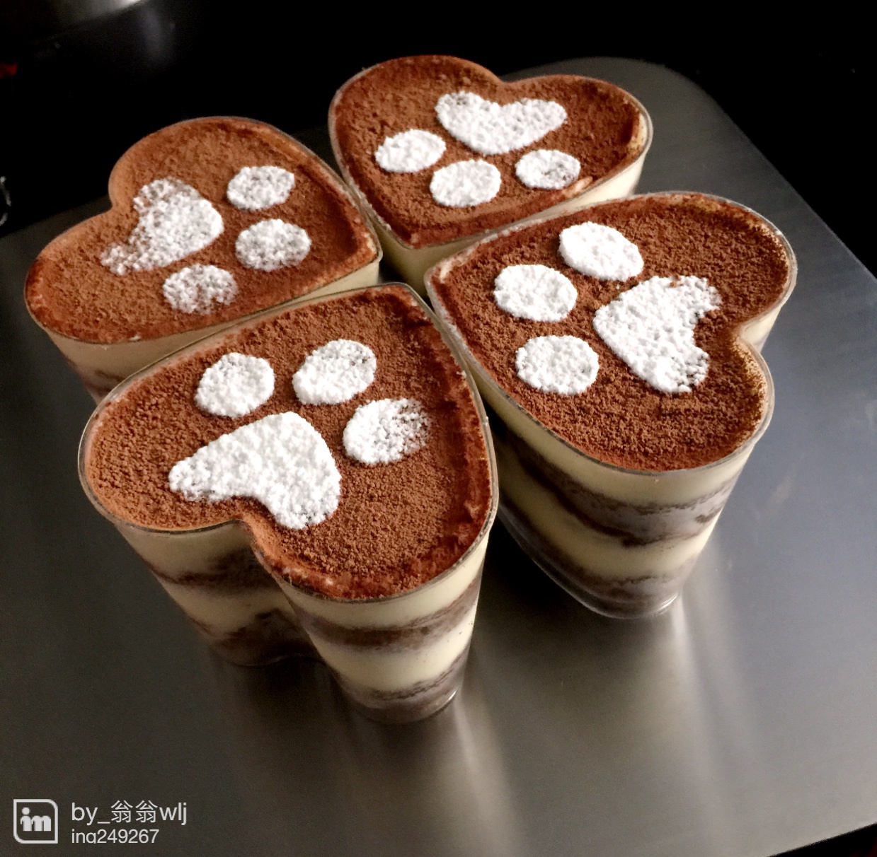 提拉米苏（巧克力戚风蛋糕版）