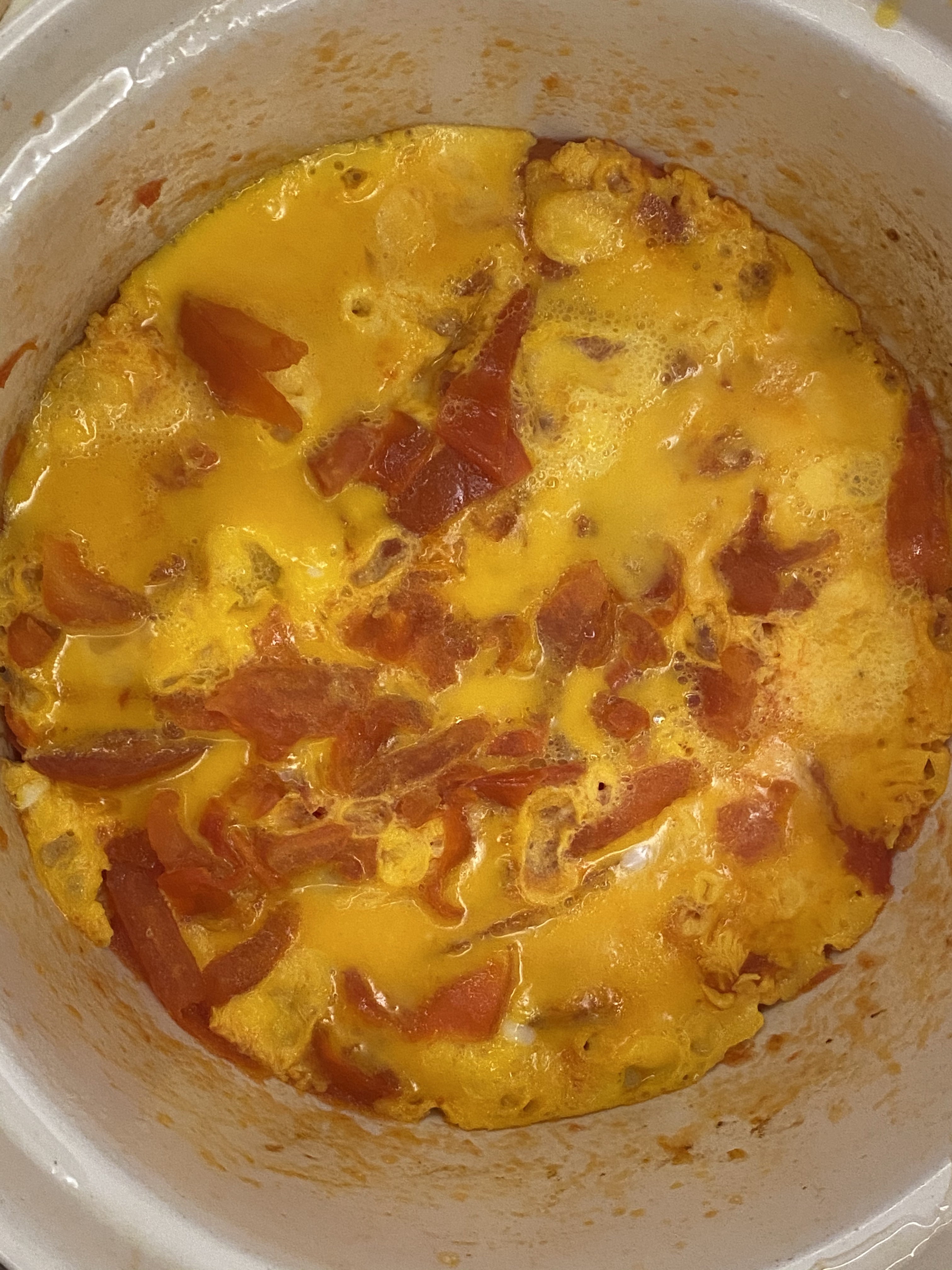 妈妈的味道系列之番茄焗蛋（不用烤箱）的做法