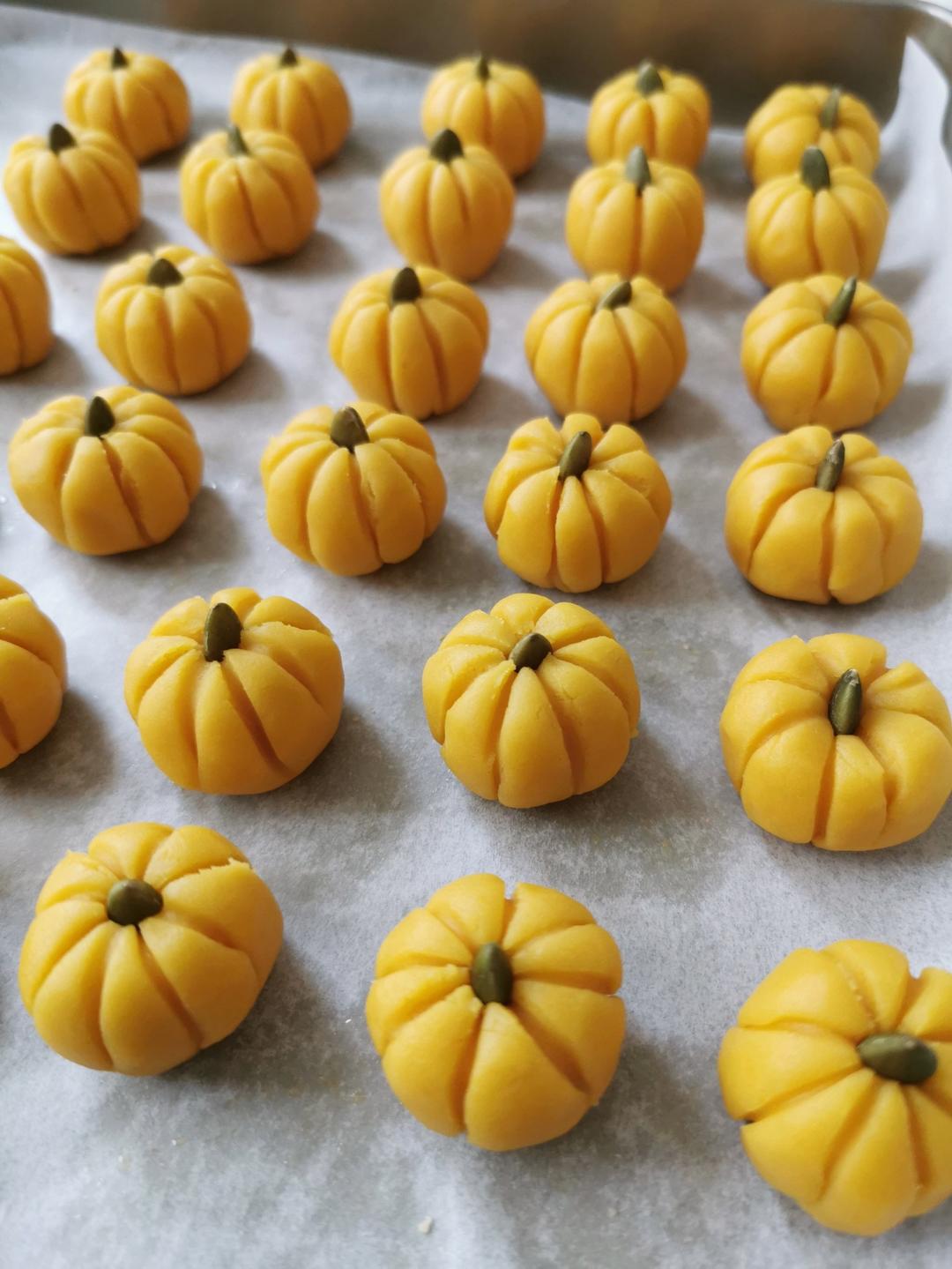 万圣节🎃南瓜曲奇饼干