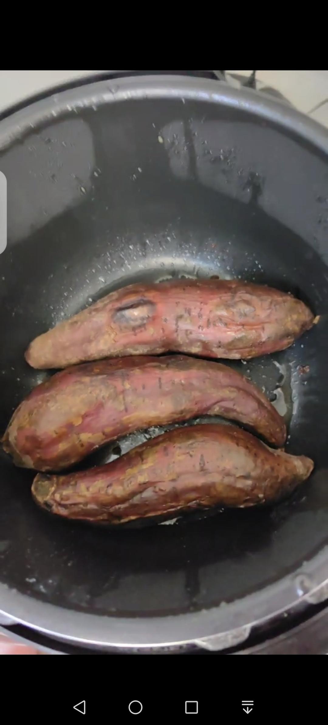 电饭煲版本烤番薯