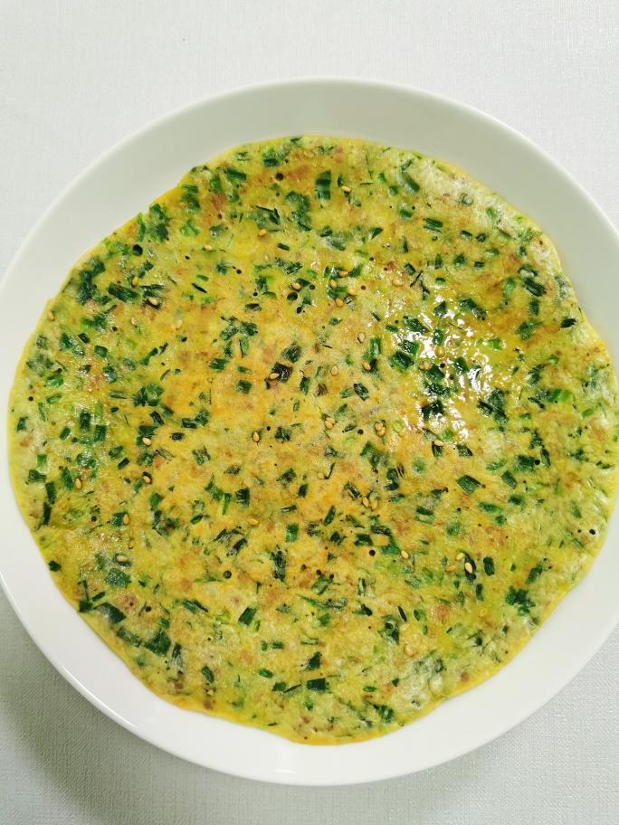 韭菜饼的做法