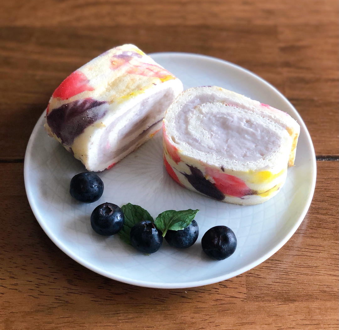 梦幻天使蛋糕卷（消耗蛋清）| 送给塑料姐妹花的下午茶拍照神器