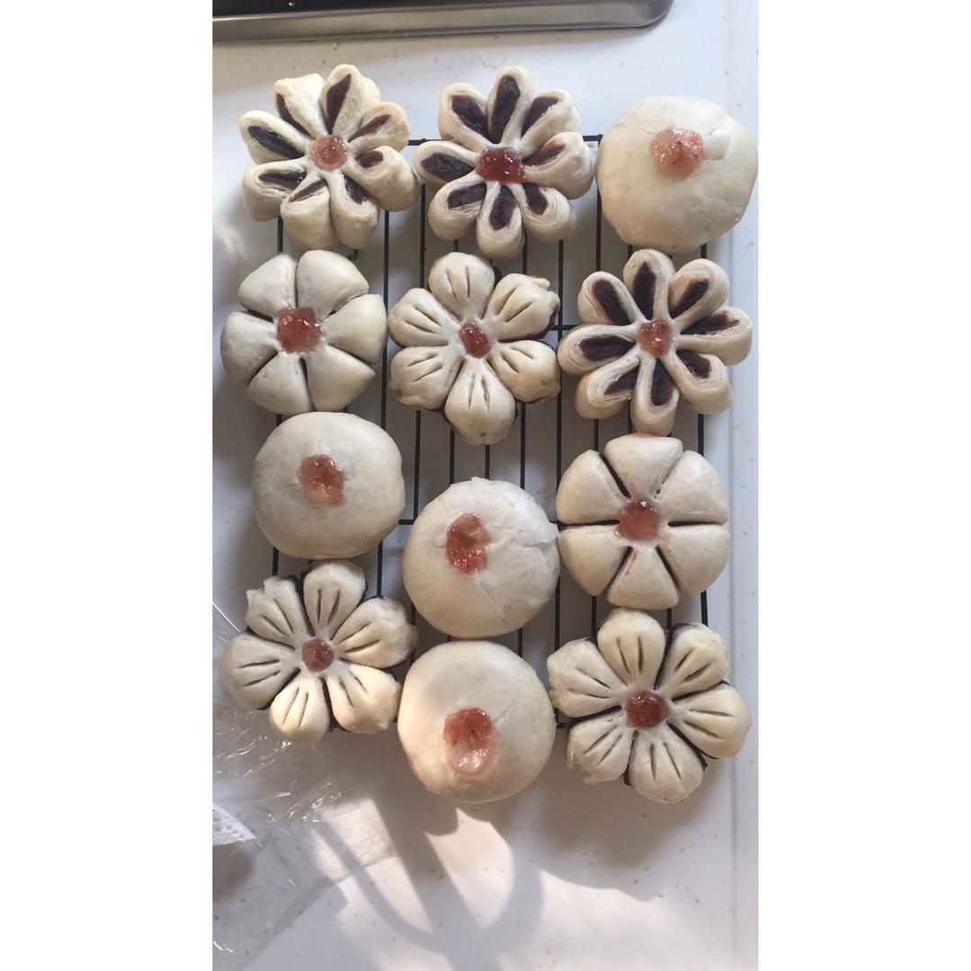 枣花酥，枣泥菊花酥