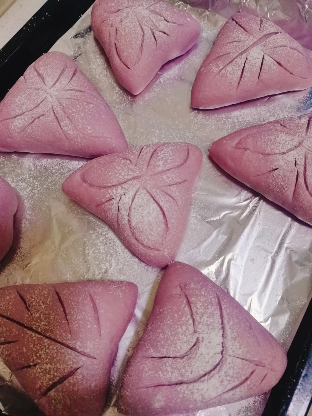 紫属于你 | 超梦幻的紫薯软欧包