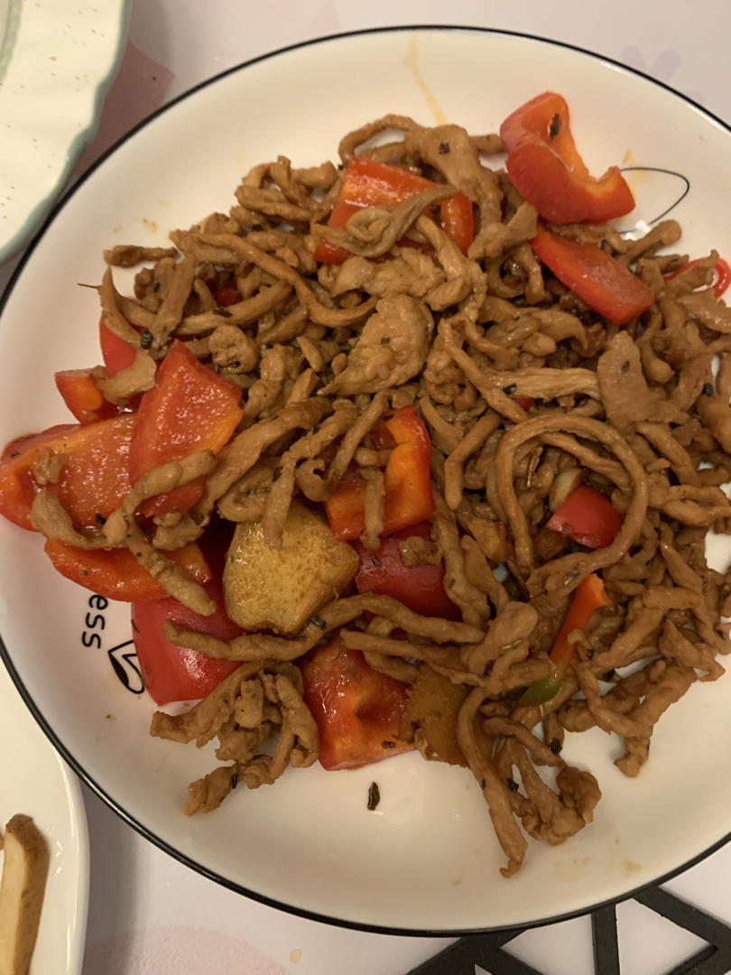 极度下饭的彩椒猪肉末