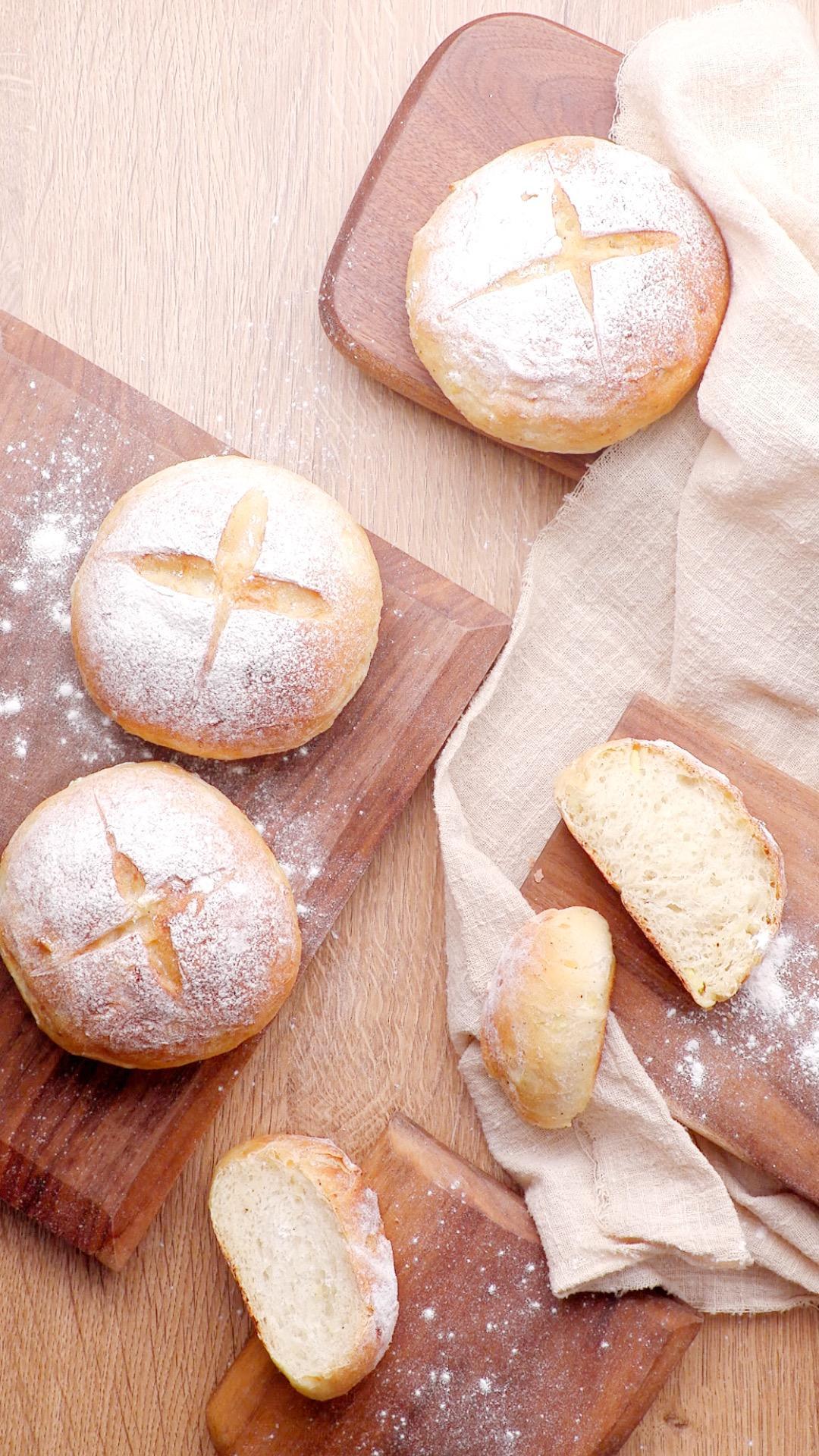 免揉土豆面包的做法