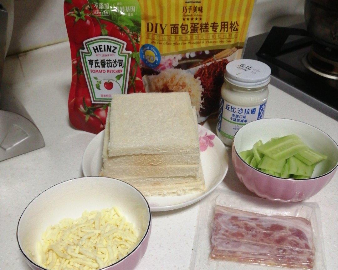 纯奶手撕吐司的做法 步骤1