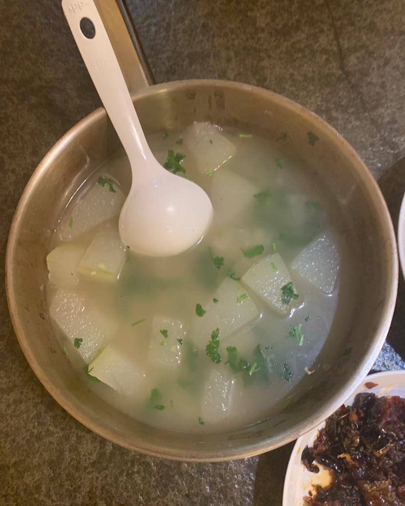 虾皮冬瓜汤