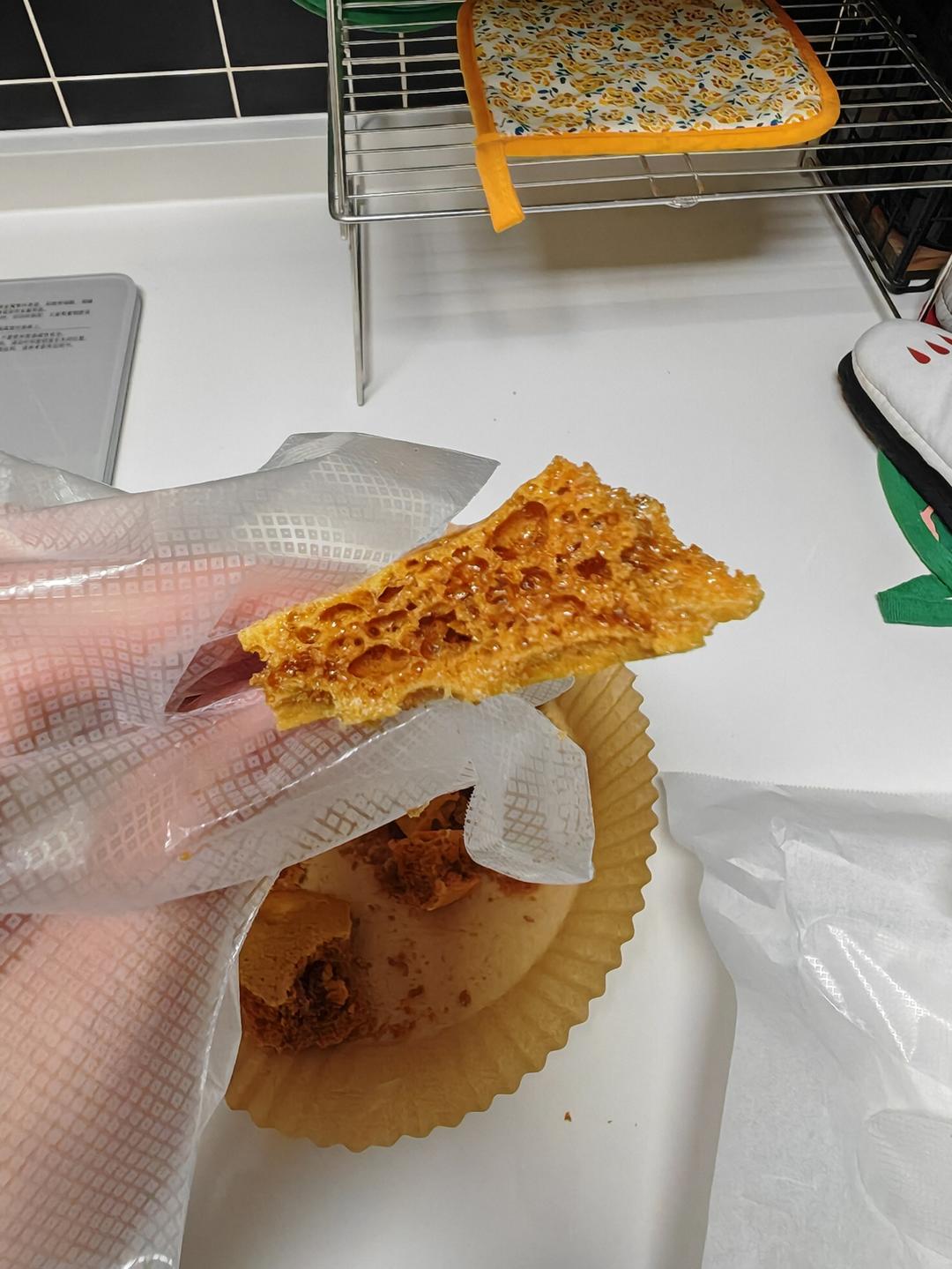 焦糖蜂巢脆饼的几个技巧