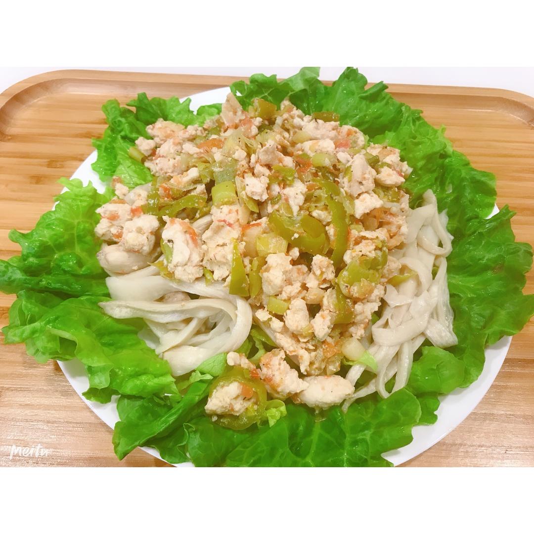 手撕凉拌杏鲍菇
