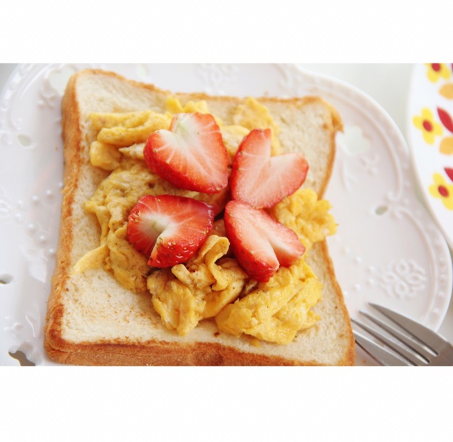 美式炒蛋 scrambled eggs