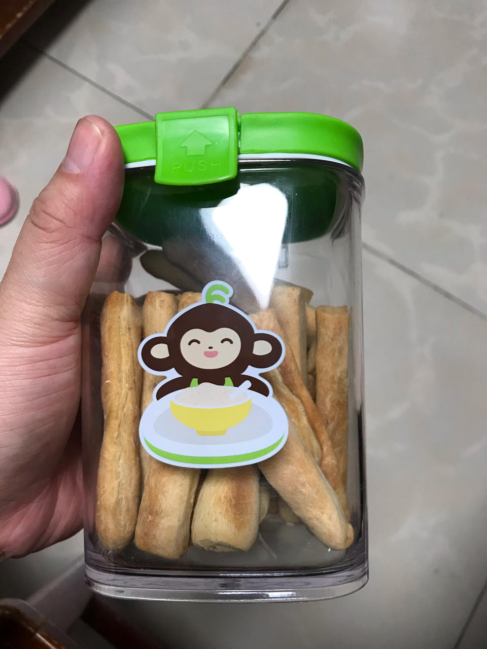 婴儿香蕉无糖磨牙棒