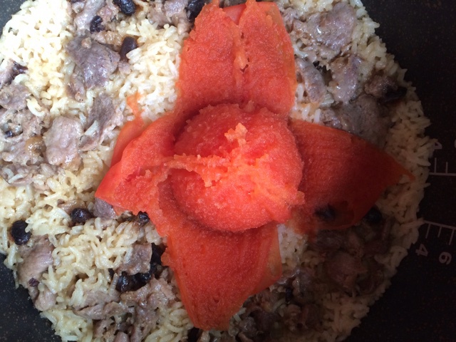 一整个西红柿饭~