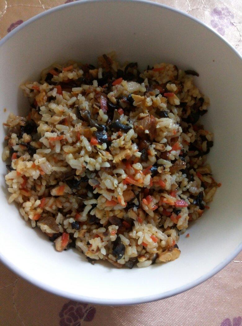 酱油素炒饭