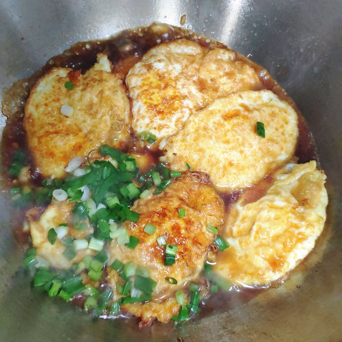 红烧荷包蛋-做法简单绝对好吃的一款家常菜的做法 步骤8
