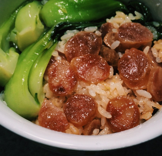 腊肠煲仔饭电饭锅版